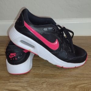 Nike Air Max SC SE Black Pink Sneakers Athletic Shoes DC9299-001 Youth Size-7Y